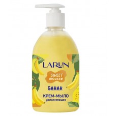LARUN Sweet mousse Жидкое крем-мыло Банан 500мл